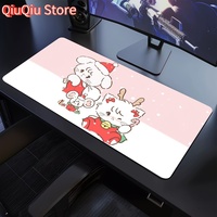 Cute Anime Mouse Pad, 400x900x2mm/300x600x2mm/300x800x2mm, Non-Slip Rubber Base, Large Gaming & Office Mat with Adorable Charact