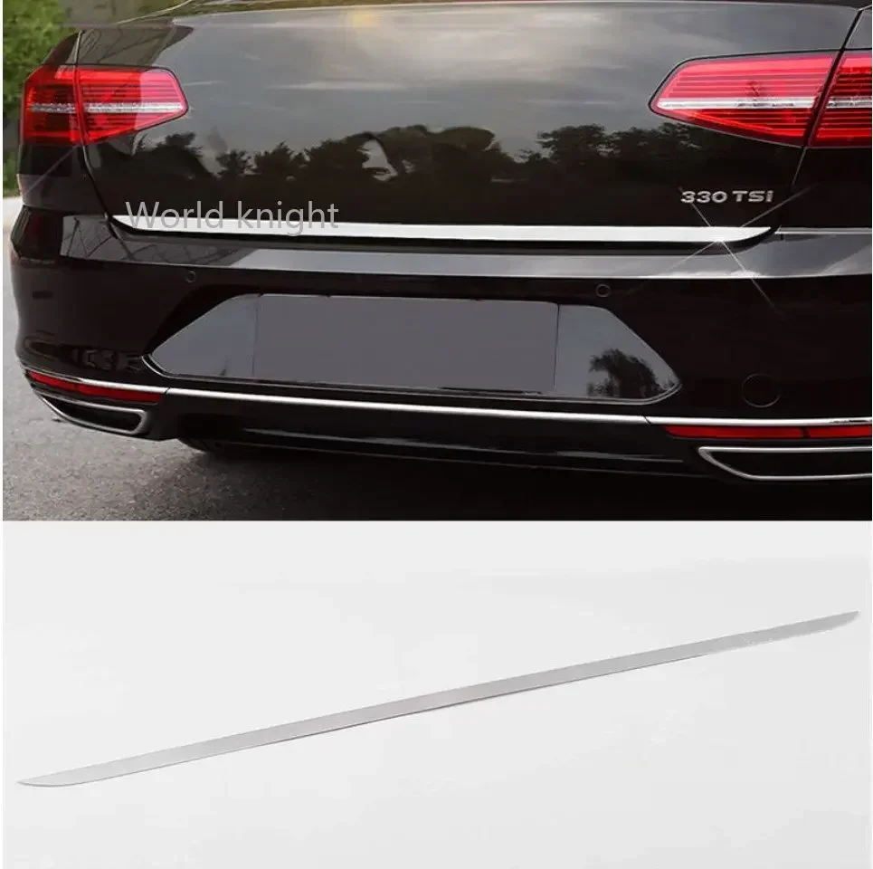 Tailgate Trim Trunk Rear Trim Body Modified Tail Box Trim 2017 2018 2019 2020 2021 Car Decor For Volkswagen Passat B8/B7