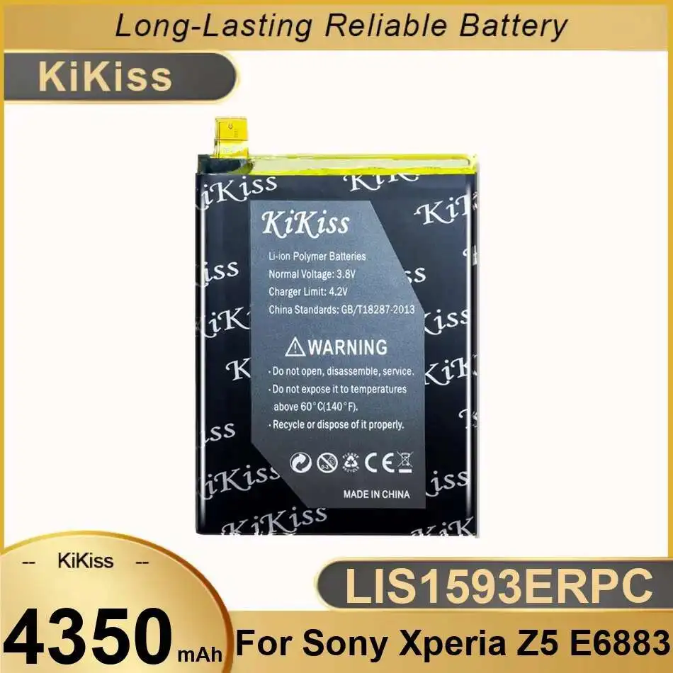 

LIS1593ERPC For Sony Xperia Z5 E6883 E6653 E6683 4350Mah High-Efficiency Mobile Phone Battery