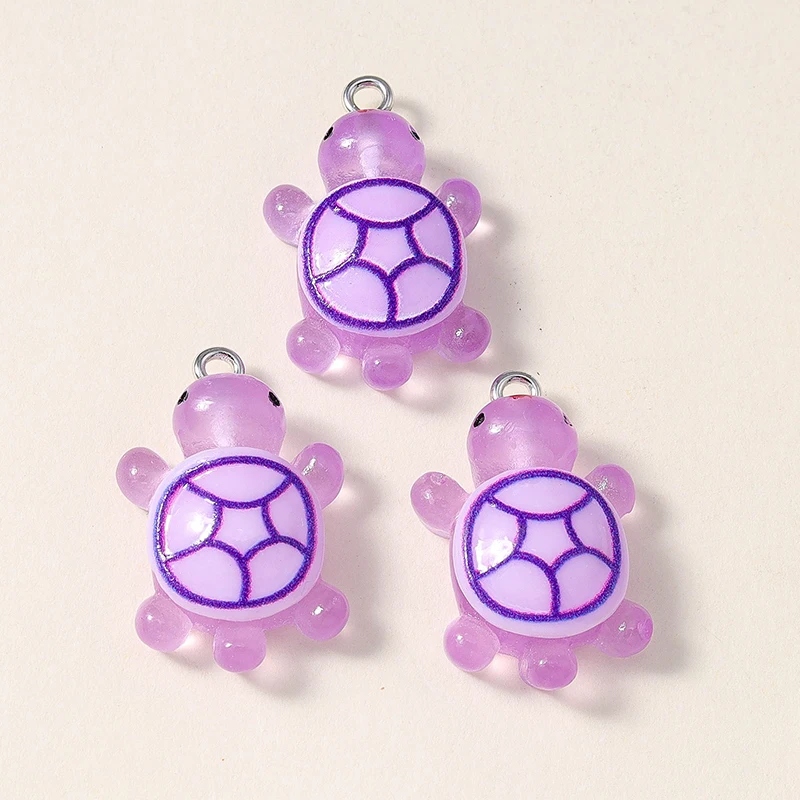 20 Stück niedliche Anhänger mit Meereslebewesen, Delfin, Schildkröte, für die Schmuckherstellung, Ohrringe, Halsketten, Armbänder, DIY-Bastelzubehör – Detail 14