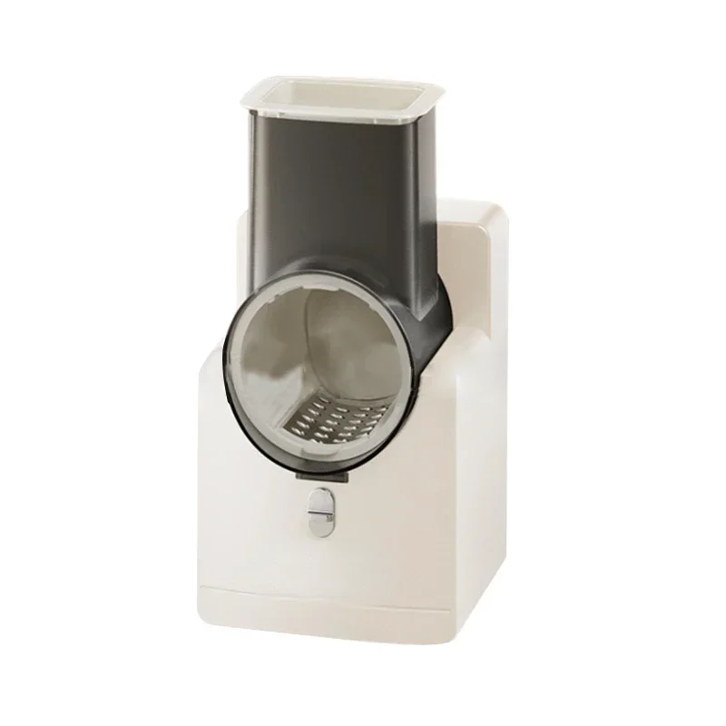 Cheese Chipping Machine Electric Apparatus Multifunctional Drum Vegetable Cutter Home Use and Commercial Use