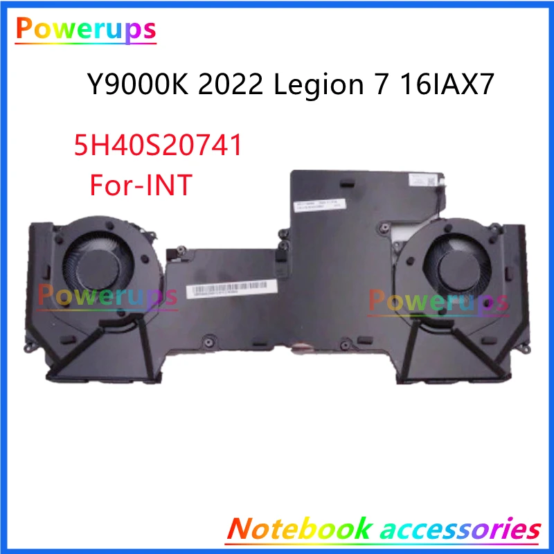 Original Laptop/Notebook CPU/GPU Cooler Heatsink&Fan For Lenovo Rescuer Y9000K 2022 Legion 7 16IAX7 82TD INT RTX30 5H40S20741