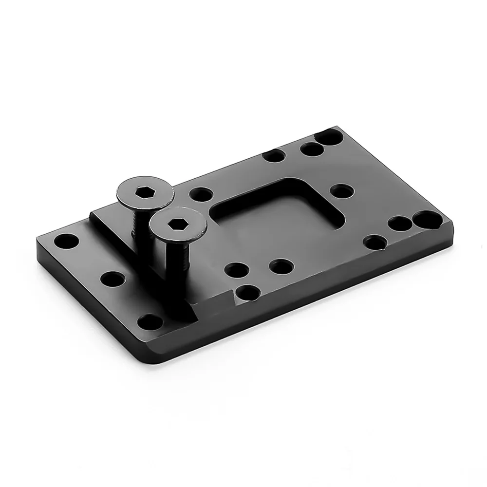 New Toy Tactical CNC Metal Universal Glock Mount Plate Base Pistol Mount For RMR SRO MROS VENOM Doctor Red Dot Optics Sights