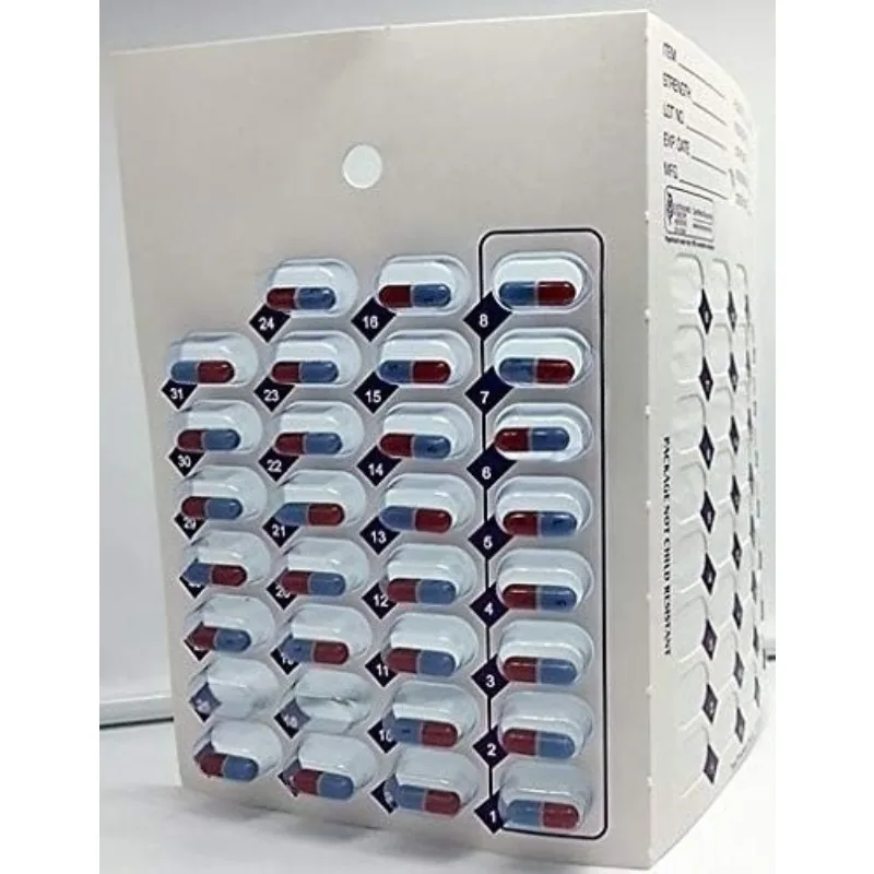 48 بطاقة و48 بثرة لحزمة نفطة حبوب منع الحمل الباردة الشهرية لمدة 31 يومًا #5