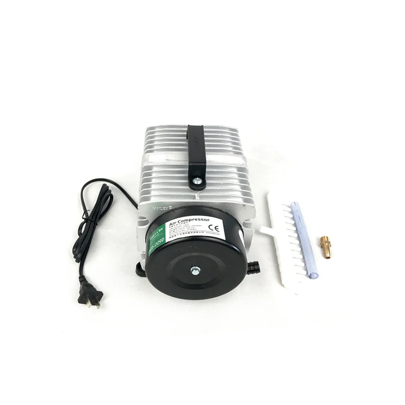 수족관 Aco-009D 공기 압축기 Ac220v Ac220v 이산화탄소 공기 펌프 물 탱크 공기 압축기 Ac220v