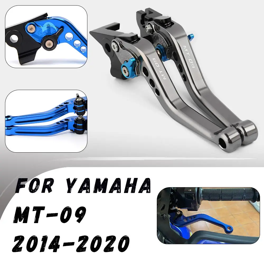 

For Yamaha MT-09 MT09 2014-2020 Motorcycle CNC Clutch Brake Lever Modified Horn Adjustable Folding Hand Lever Motorcycle Parts