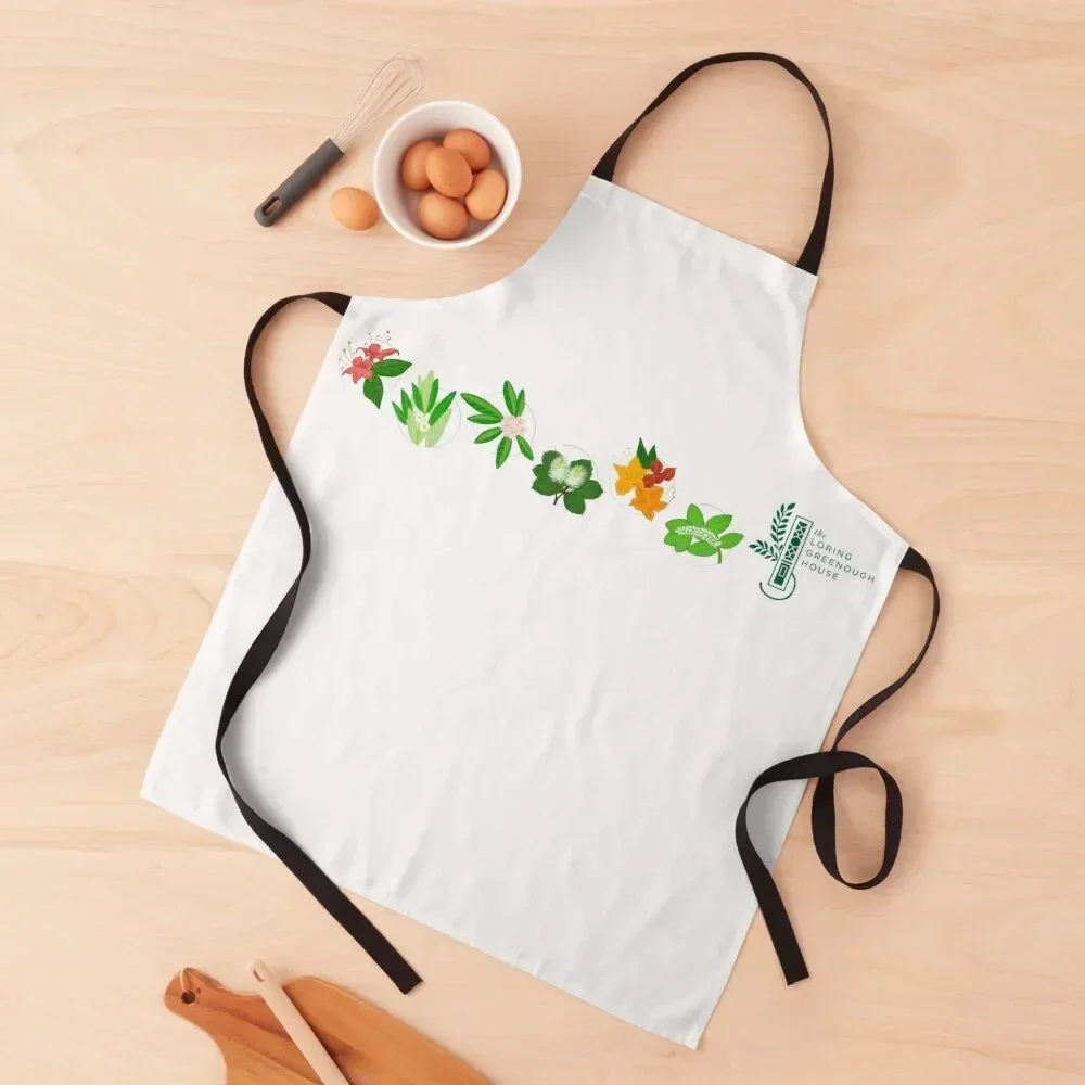 

Native Flowers and Logo Apron Woman Kitchens Kitchen And Household Goods Men gift japanese style Apron