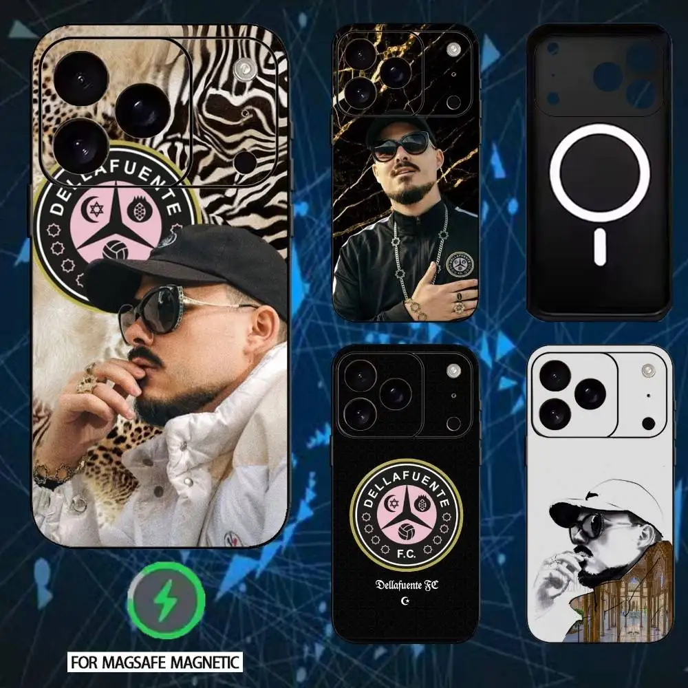 

D-Dellafuente FC Phone Case For iPhone 17/16/15/14/13/12/Plus/Pro/Max for Magnetic Wireless Charging