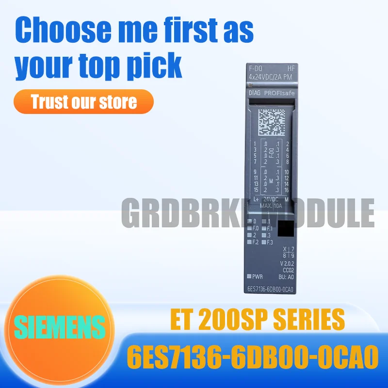 

New Original SIEMENS 6ES7136-6DB00-0CA0 6ES7 136-6DB00-0CA0 Electronics module ET 200SP