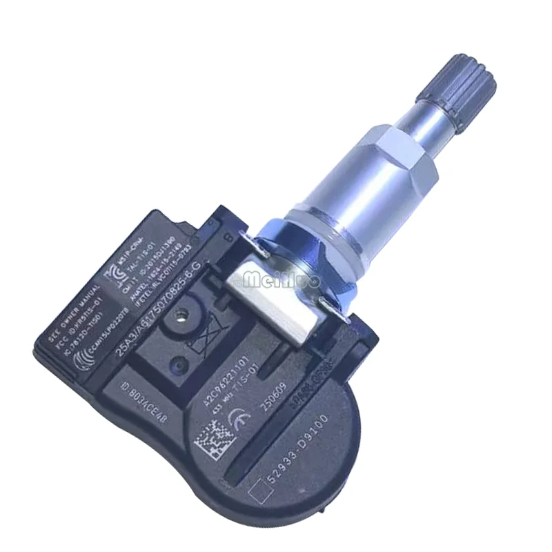 1/4 قطعة 52933-D9100 مستشعر ضغط الإطارات لشركة هيونداي إلنترا غراندور I20 i20 I30 أيونيك كاواي كونا المكان 433MHZ سيارة TPMS