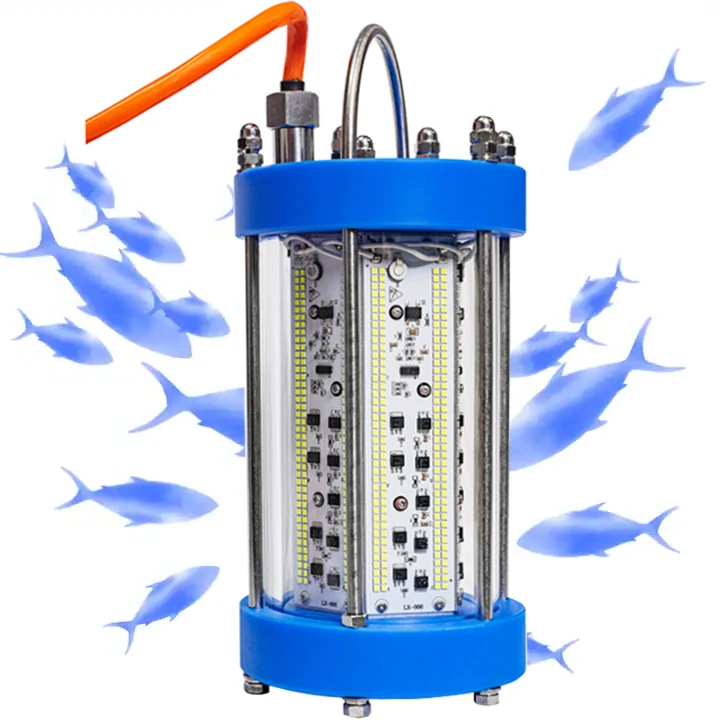 

Waterproof IP68 1000 Watt Green 50000 Led Fishing Light 1000w Fishing Lamp Attractor Underwater 12v 360 Degree Marine Fish Light