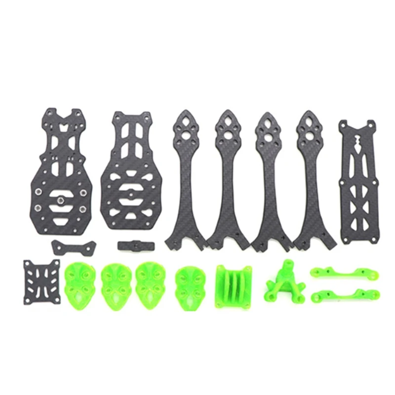 Smart-For MARK 5 5-дюймовая рама из углеродного волокна 225 мм 5 мм кронштейн для воздушного блока HD/аналоговой камеры FPV Freestyle RC Racing Drone