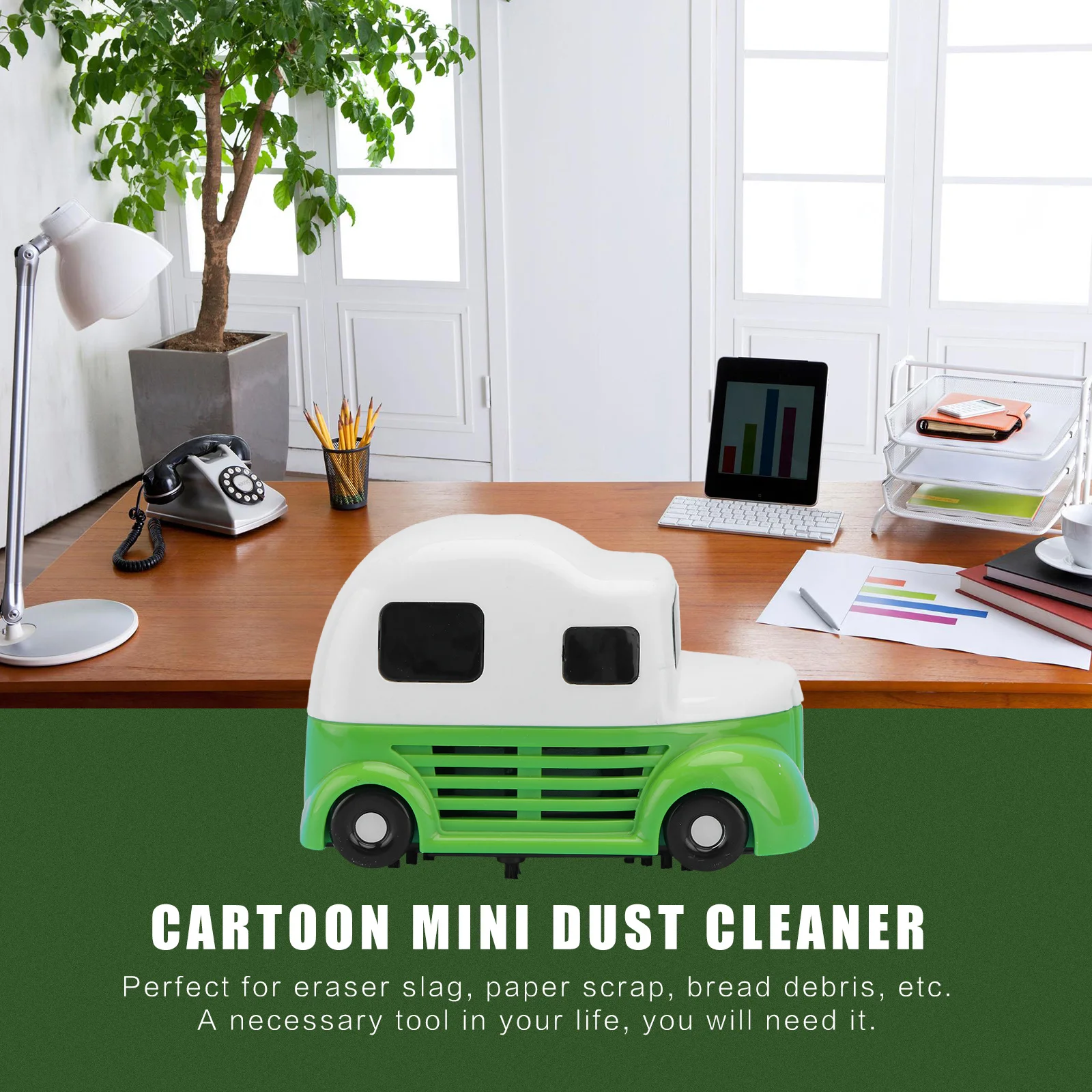 

1pc Mini Vacuum Cleaner Compact Abs Desktop Dust Collector For Keyboard Sofa Car Portable Small Suction Tool Tabletop Cleaner