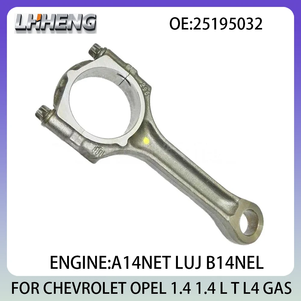 

1PCS Connecting Con Rod New Set FOR CHEVROLET OPEL ASTRA CASCADA CORSA 1.4L 1.4 L T L4 GAS 09-19 LUJ B14NEL 25195032 55571047