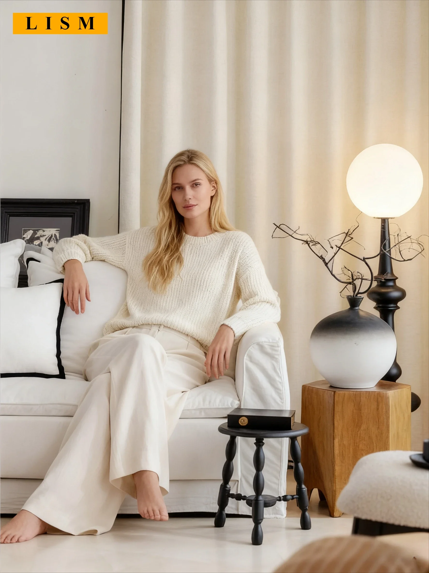 

Curtains for Living Dining Room Bedroom French Translucent Opaque Linen Living Room Balcony Japanese