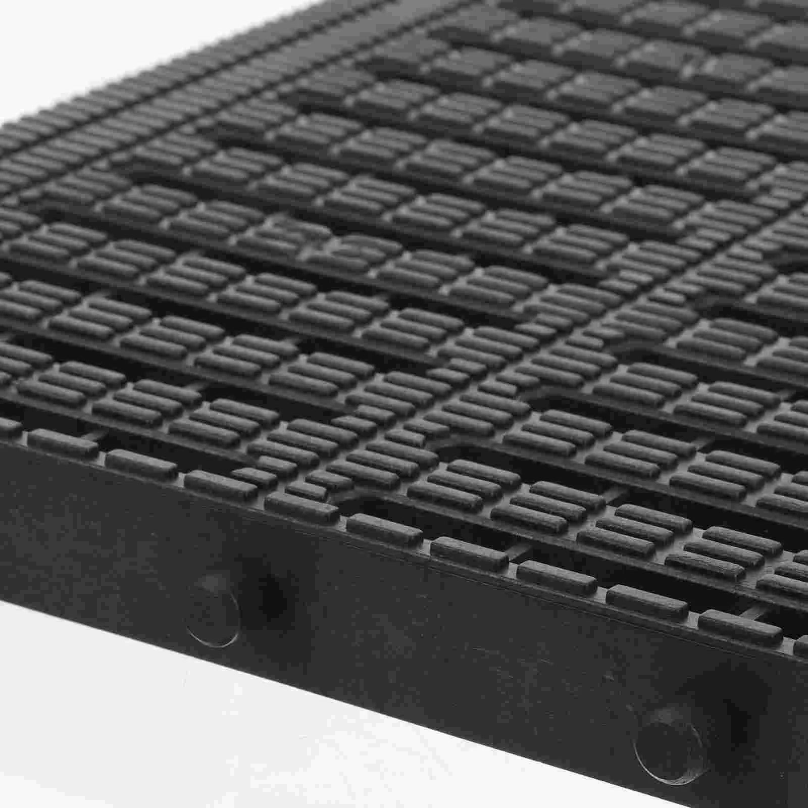 Trench Cover Outdoor Drain Grate Channel French System for Yard Sticker Square Driveway Plastic Stickers