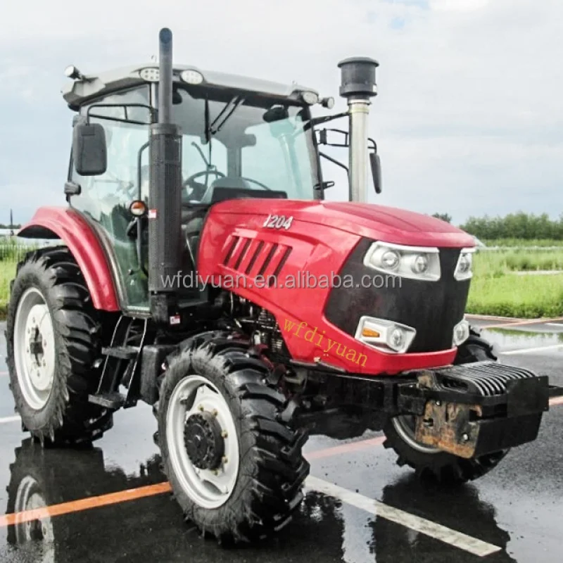 China: 4x4 140hp cabin tractors for agriculture traktor diyuan tractor