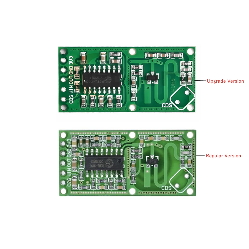 RCWL-0516 Microwave Radar Sensor Module Human Body Induction Switch module Intelligent sensor 3.3V Outputle Output 3.3V