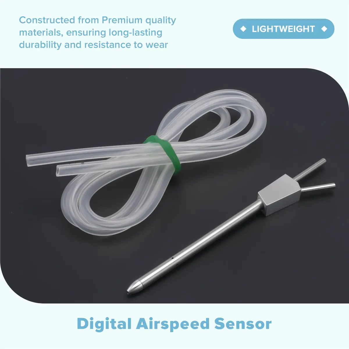 N86R Digital Airspeed Sensor Kit Differential PITOT Pitot Tube Air Speed Meter for PX4 Autopilot(A)