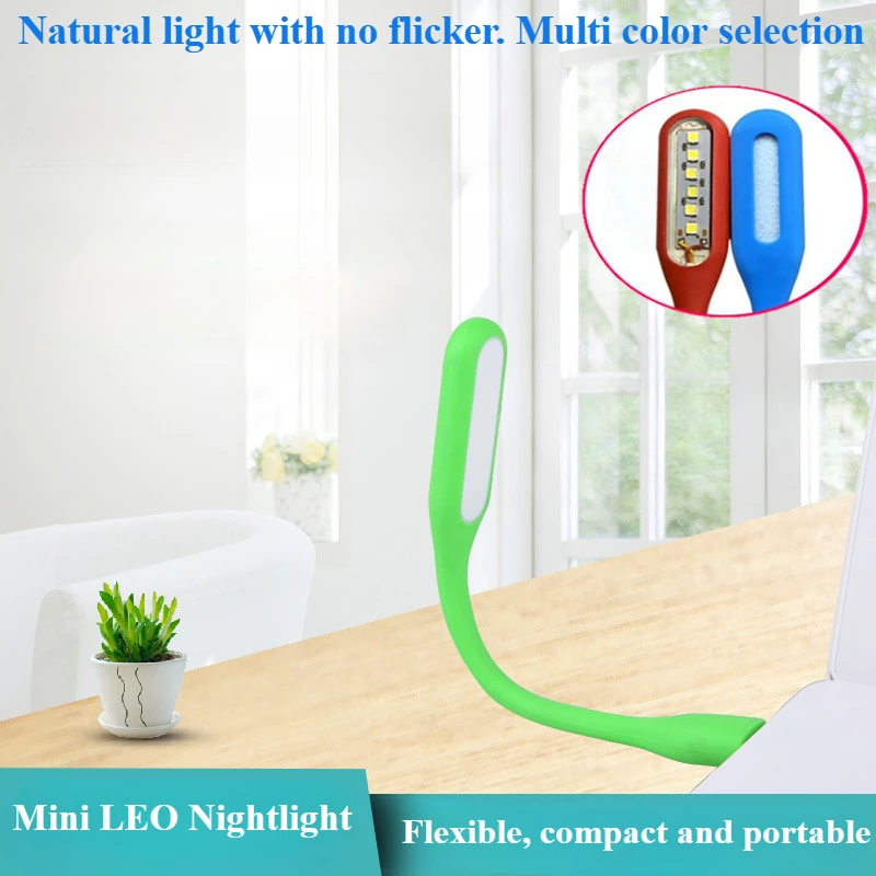 Flexible and Energy-saving LED Light for Eye Protection, Portable and Easy To Read. Night Light Compatible with USB