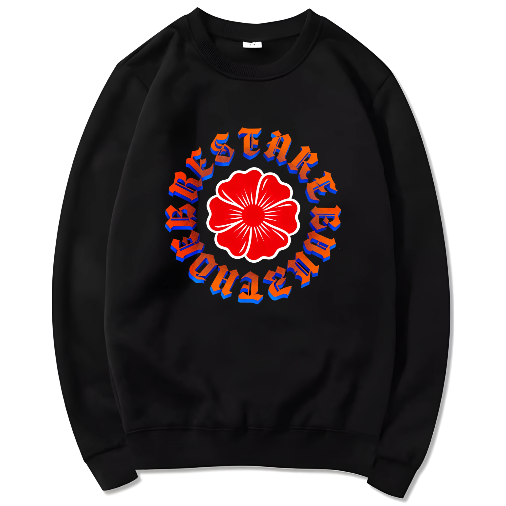 هوديس رجالي مطبوع كم طويل هوديس 2025 ربيع الخريف خمر مطبوعة زمم هوديس الصالة الرياضية البوليستر #1