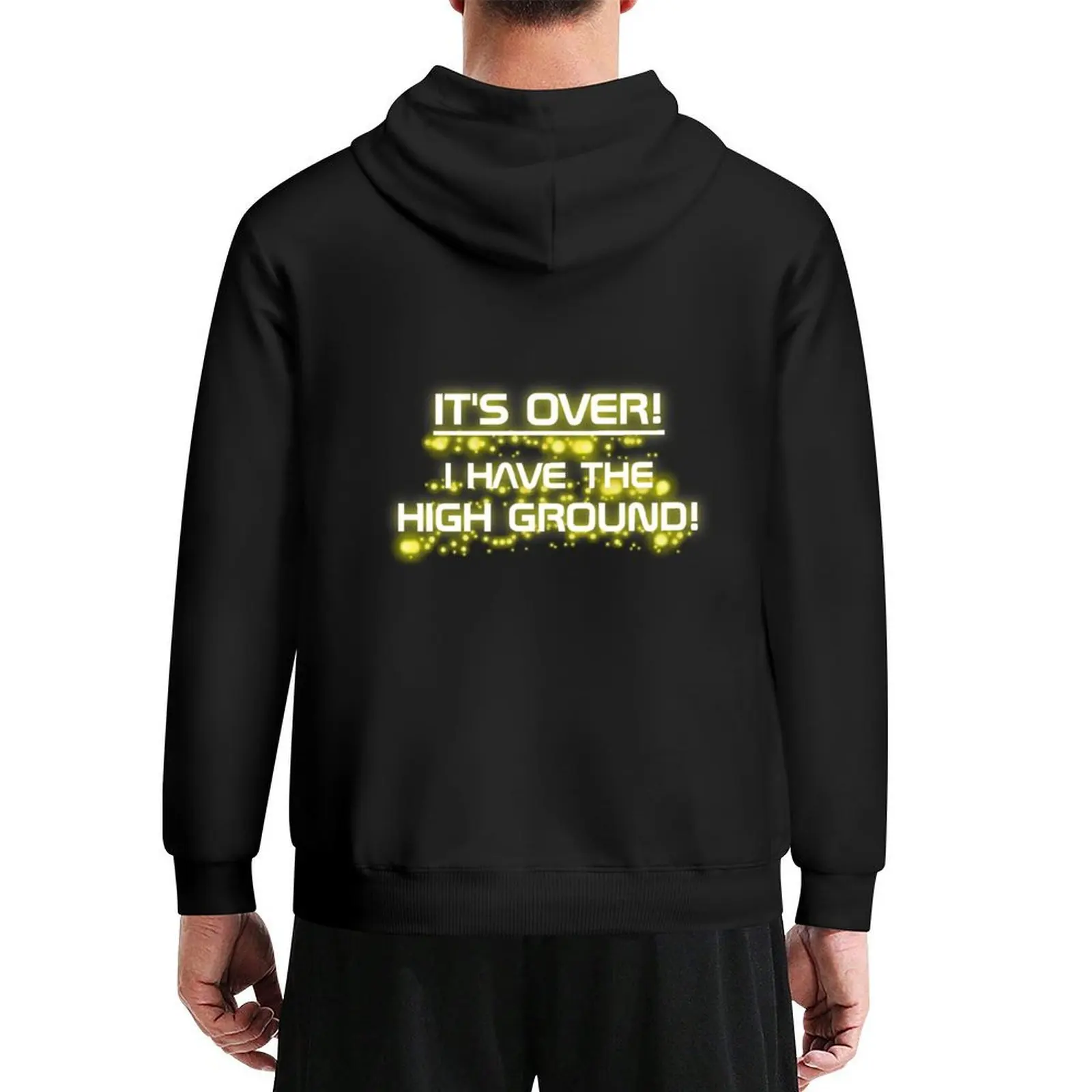 

It's Over I have the High Ground! Prequel meme Hoodie male clothes men clothing men clothes mens designer clothes mens hoodies