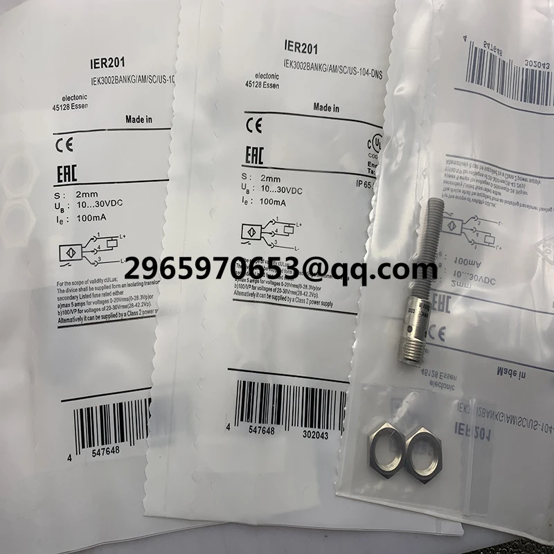 All-metal sensor proximity switch IER200 IER201 IER203 IER204 IER205 IER206 In stock