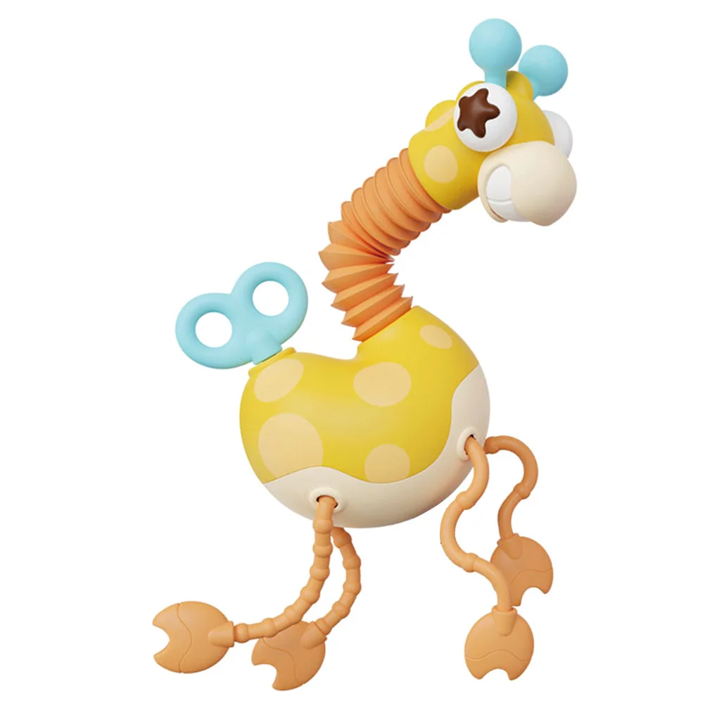 

Pull String Giraffe Educational Baby Gift Sensory Early Learning Interactive Infant Hand Coordination Development Activity