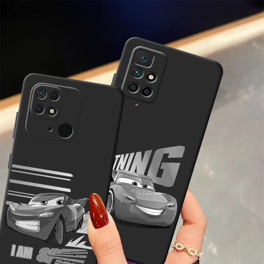 حافظة لهاتف شاومي ريدمي 9T K40 K50 Gaming 9A 9C 12 A5 13C A1 A2 Plus 10 12C K60 غطاء هاتف خلفي ناعم كول لايتنينج ماكوين