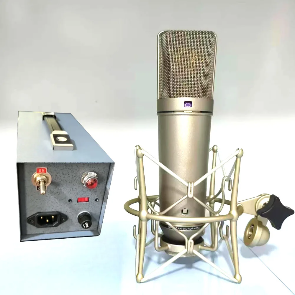 

Профессиональный высококачественный ламповый микрофон DIY-U67, подходящий для профессиональной студии звукозаписи/выступлений