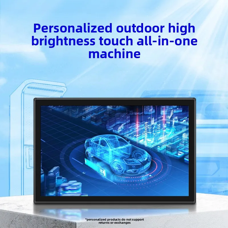 Custom High Brightness Outdoor All-in-One Screen Touch Machine Embedded Self-Service Terminal Smart Cabinet HD Charging Pile New