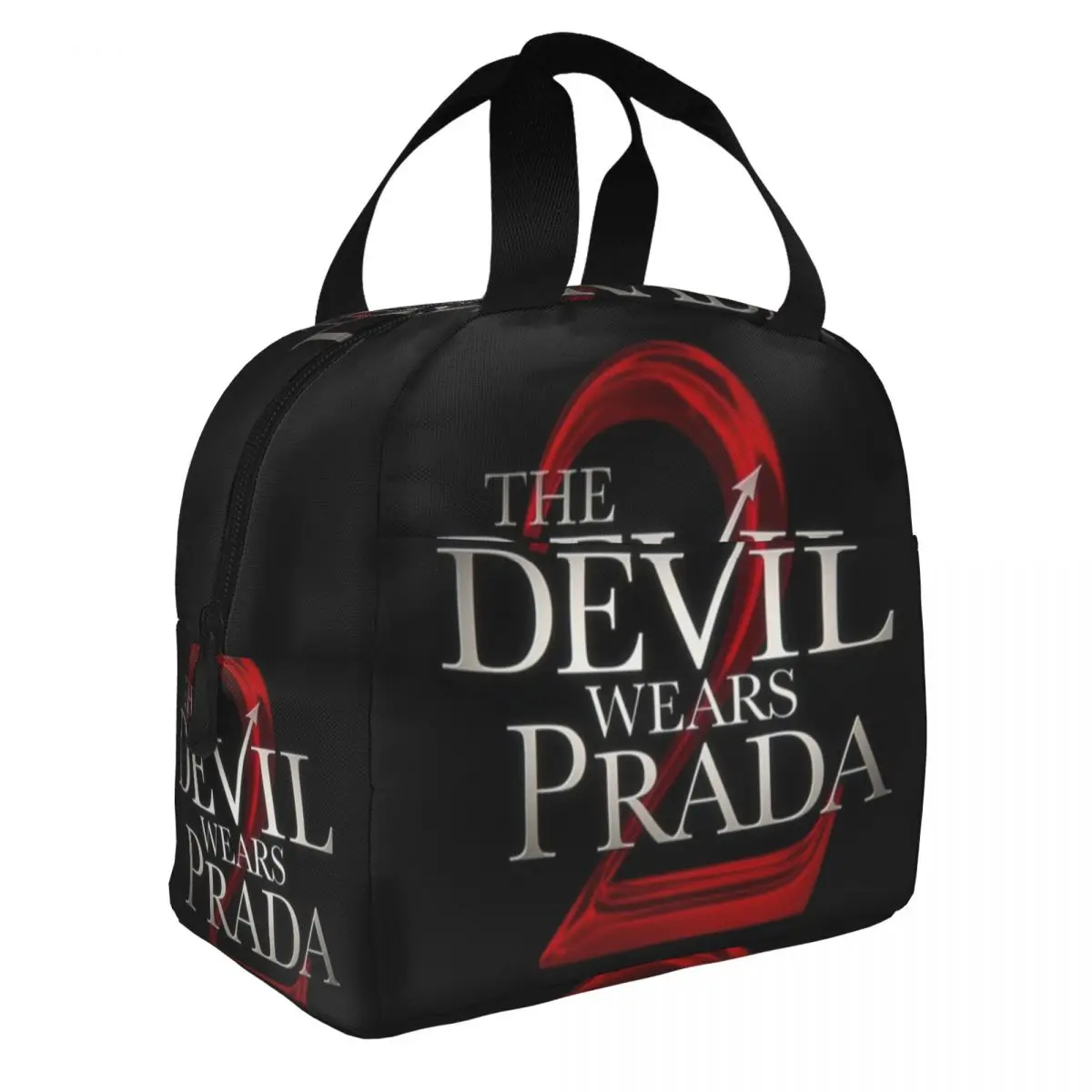 Red High Heels Film The Devil Wears Pradas Lunch Bag Men Women Cooler Thermal Insulated Lunch Boxes for Office