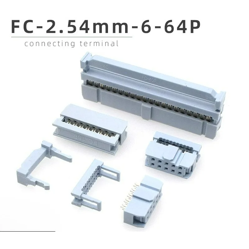 10Pcs 2.54Mm Crimp …