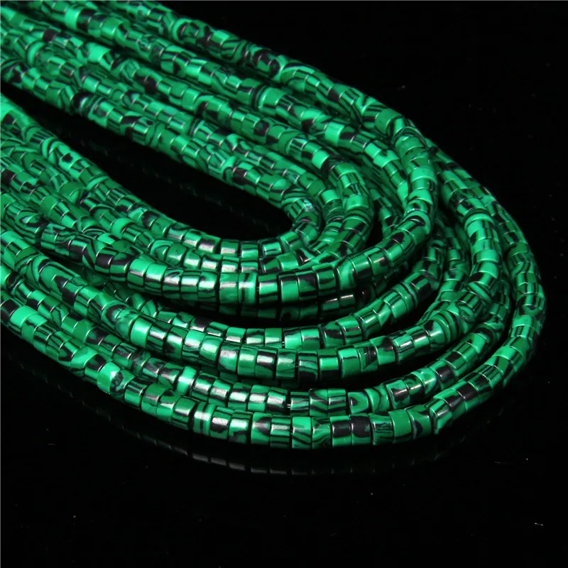 Green Natural Flat Disc Round Stone Bead 4x2mm Jade Aventurine Jasper Heishi Beads For Jewelry Making Bracelet Necklace Handmade