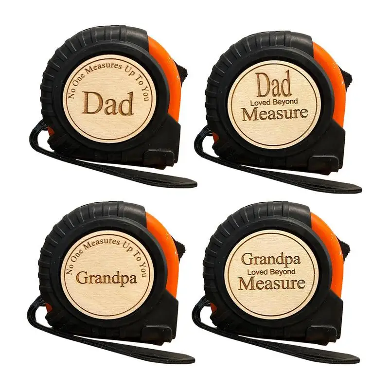 

Tape Measure For Dad Grandpa Retractable Measuring Tape Measure Tool Meaningful Words Engraved Fathers Day Birthday Gift