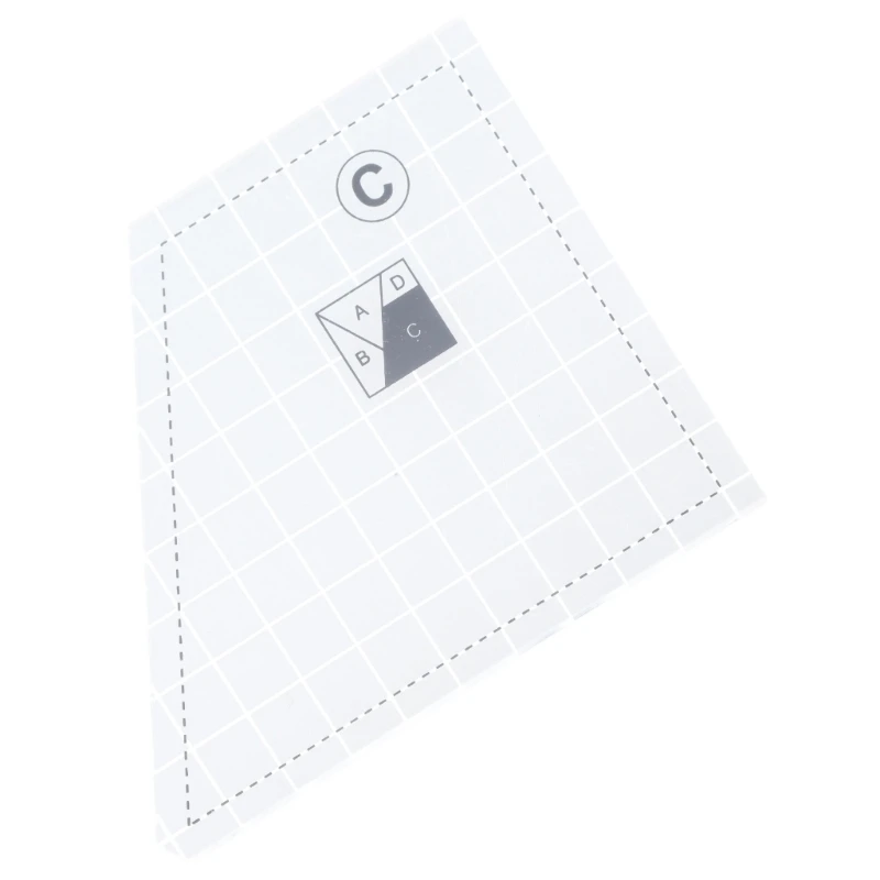 2025 New 3/4/5Pcs Quilting Ruler Templates for Measuring Clear Acrylics Patchwork Ruler