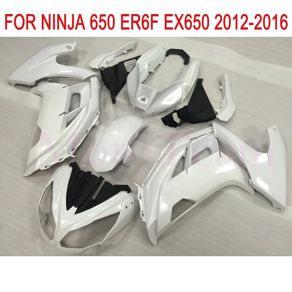 For Kawasaki Ninja 650 ER6F EX650 EX650F EX650E EX650A ER-6F 2012 - 2016 Fairing kit bodywork Rear Tail Front Upper Nose Fender