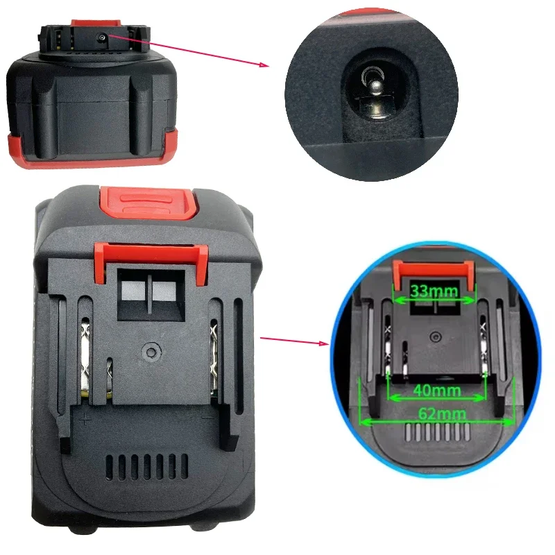 air transport,21V Universal lithium battery for electric tools,for Makita 18V Grinding machine, lawn mower, water guns drill