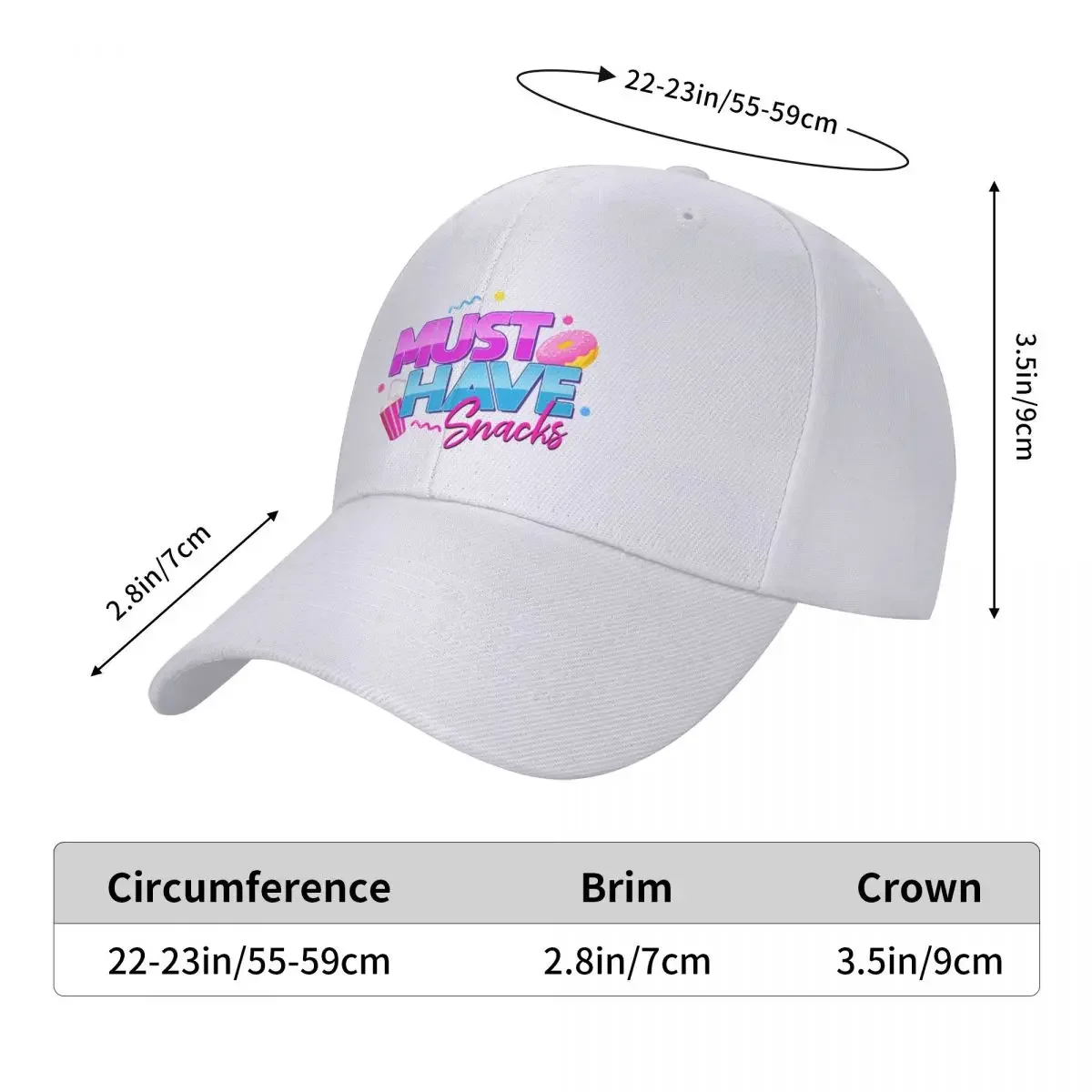 Casquette de golf pour hommes et femmes, Mortice Stu Merch Jstu ista Have Snacks, Perability Hats