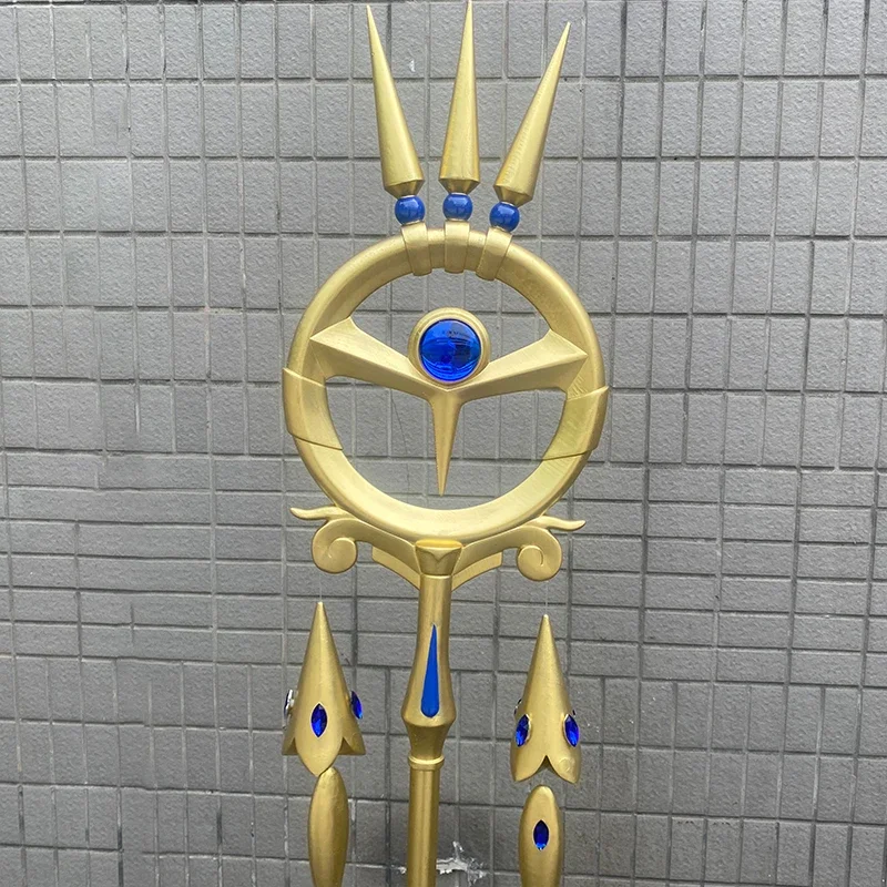 Anime Silent Witch Monica Everett Cosplay Staff Props 62'' Halloween Christmas Party Accessories for Women Men Adults