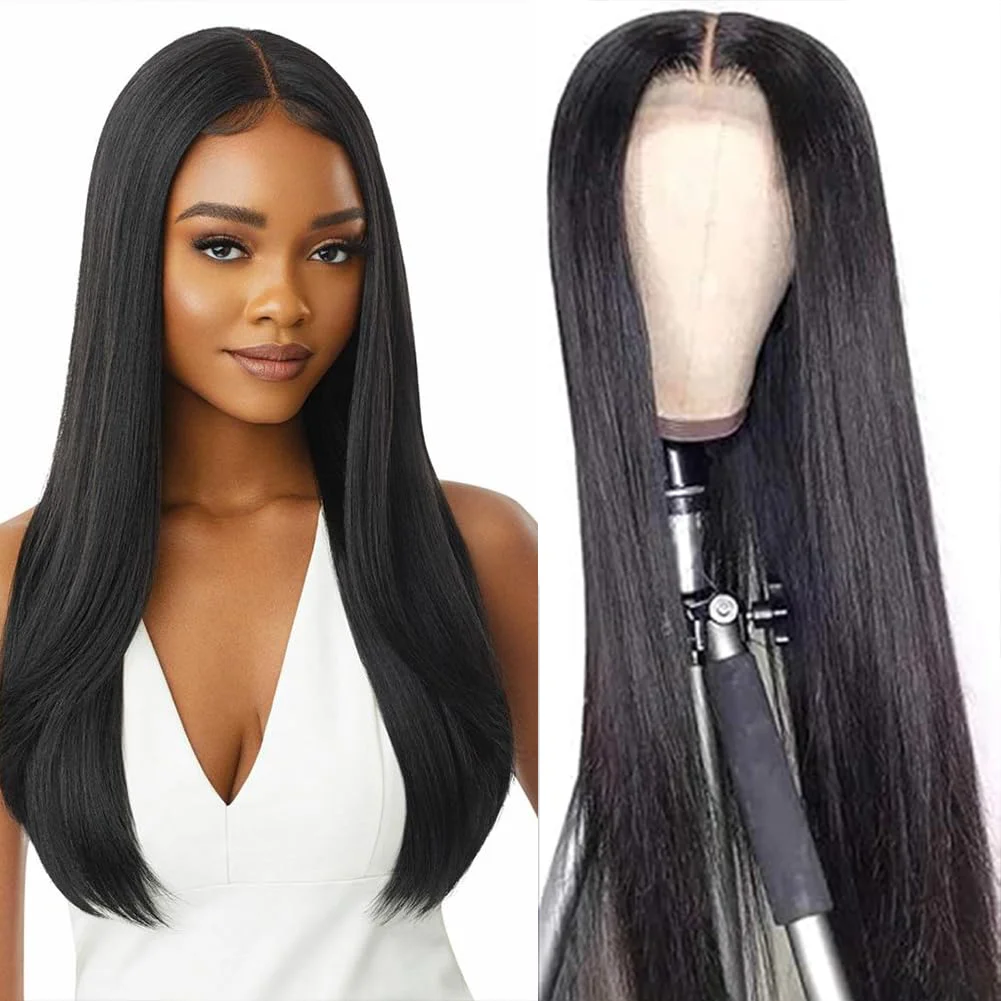 

4x4 прямой бесклеевой парик фронта шнурка человеческие волосы для чернокожих женщин HD прозрачные бразильские девственные человеческие волосы парики