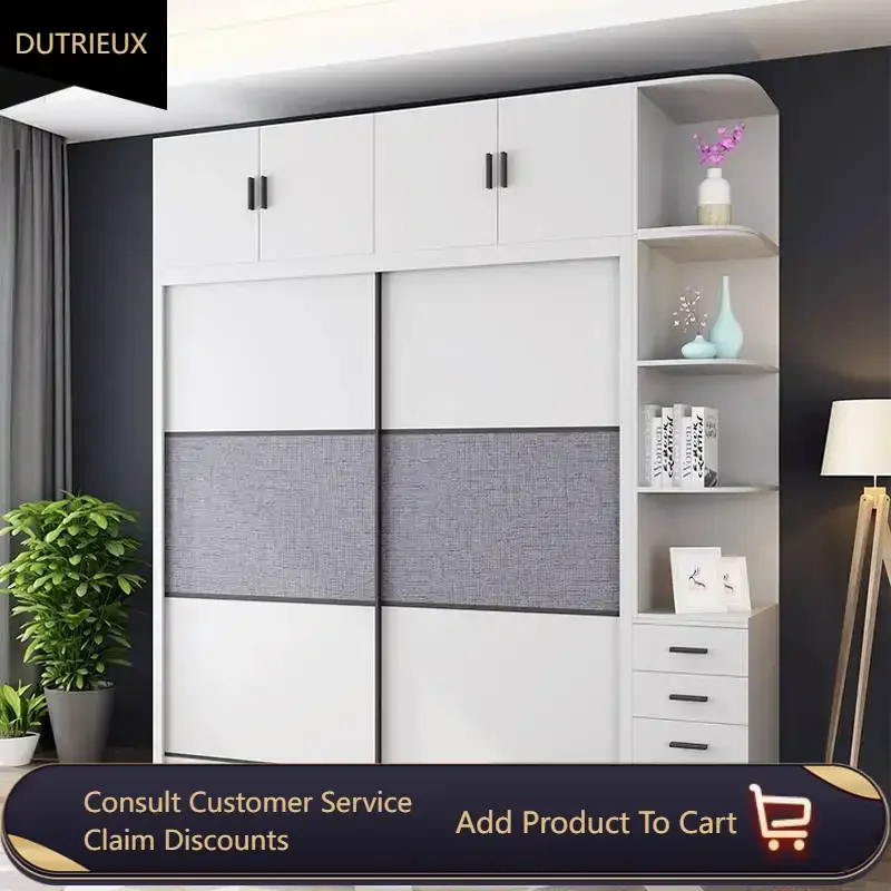 

Nordic Elegant Wardrobes Wood Drawer Organize Bedroom Closet Wardrobes Storage Clothes Cupboard Rangement Chambre Furniture