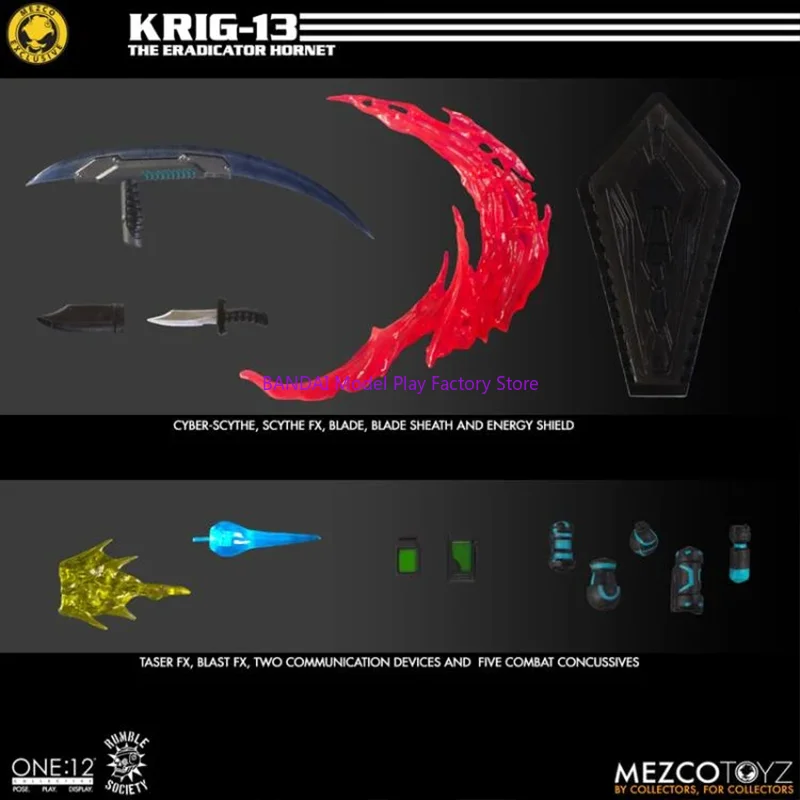Spot Original TOYZ Rumble Society One12 Коллективный Krig 13 Эрадидикатор Hornet SDCC 2022 Эксклюзивные на складе Аниме Фигурки Игрушки