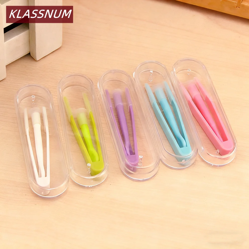 Contact Lens Tool Practical Clamps Tool Multicolor Eyeglasses Tweezers Lens Suction Stick For Optometry Tools Home And Travel