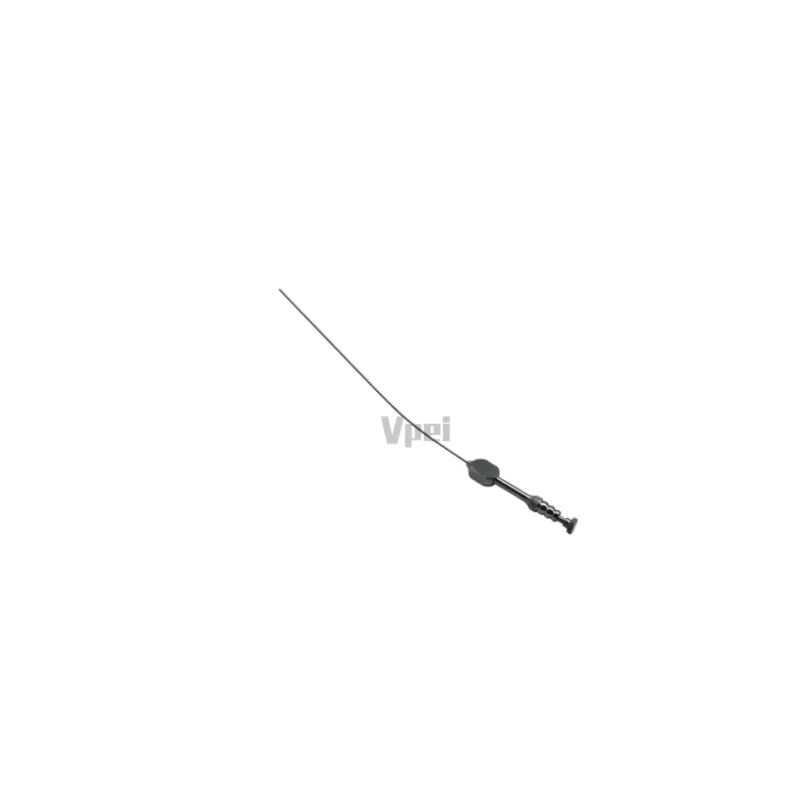 Tube d'aspiration d'oreille médical, connecteur d'aspiration d'otologie de canal auditif intérieur légèrement incurvé, instrument chirurgical d'otolaryngologie Jinzhong