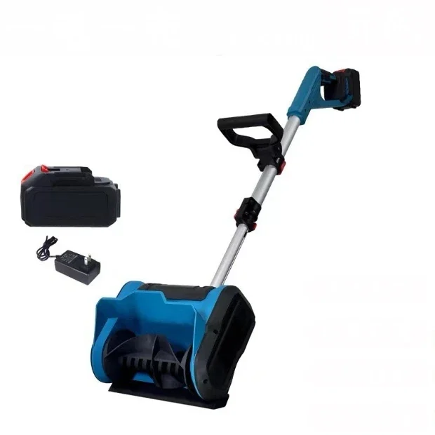 

Electric Hand-pushed Snow Plow, Snow Shoveling Machine, Foldable, with Lithium Battery, Multi-scene Use