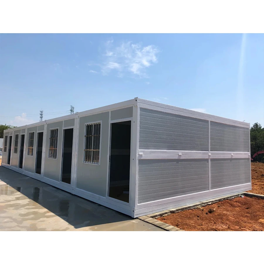 Portable Folding HousesFolding Container House Wind Resistance   Waterproof  Eco Friendliness  Fireproof Repairable