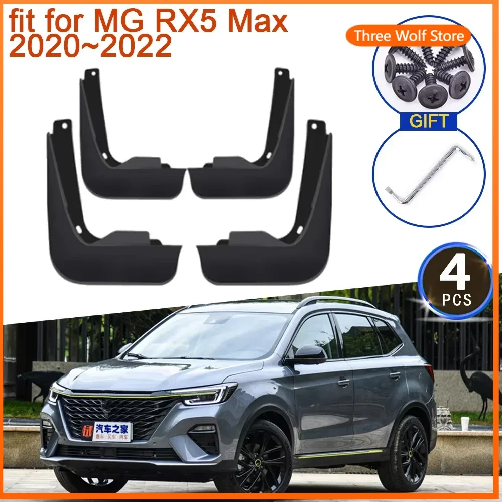 

Для Roewe MG RX5 Max 2020 ~ 2022 2021 брызговики на крыло, новые автомобильные брызговики, аксессуары для брызг, Стайлинг автомобиля, передние и задние колеса