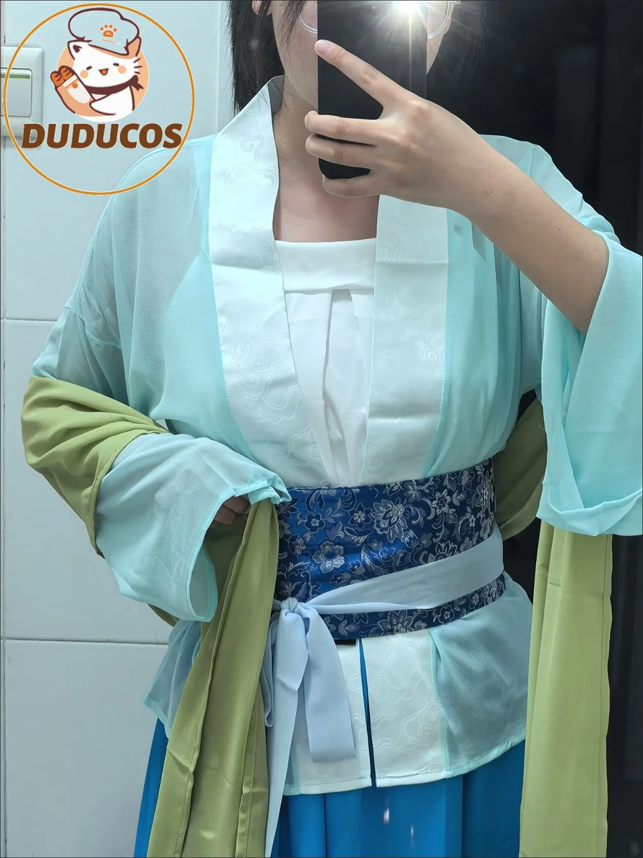 【Ready For Ship】 Maomao Cosplay Costume Anime The Apothecary Diaries【S-XL】DUDU-R Mao Mao Frog Green Dress Wig Season 2