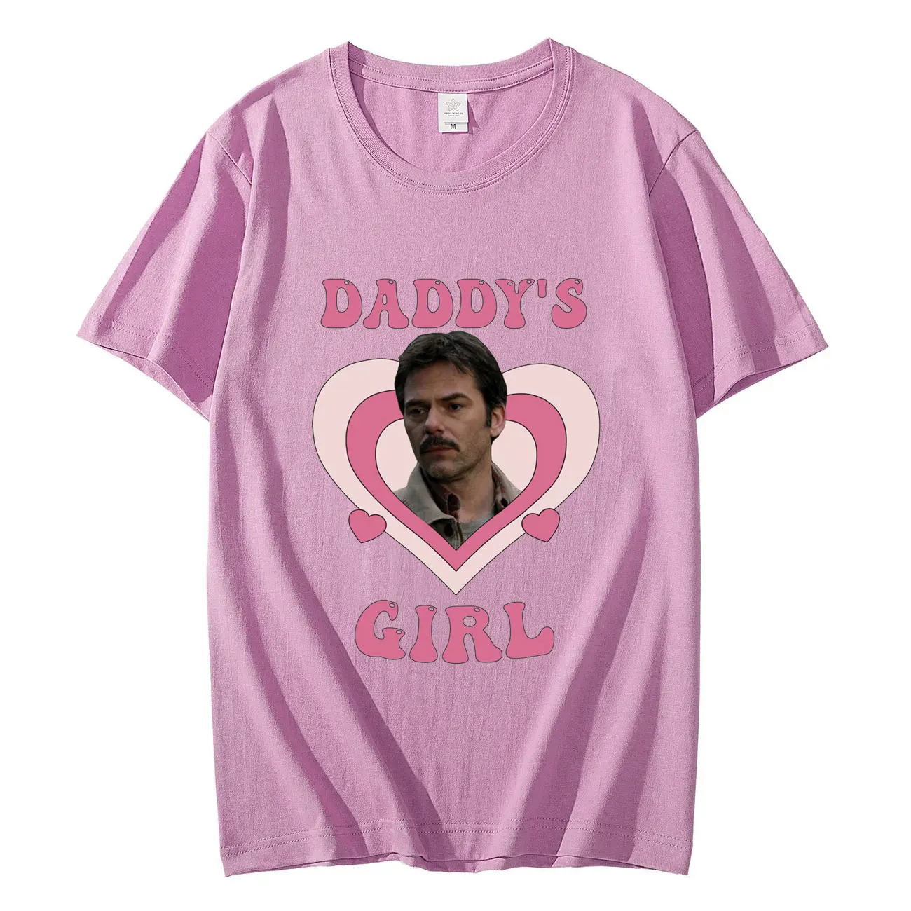 Daddy\'s Girl Billy Burke T-shirt Twilight Saga Charlie Swan Graphic T Shirts Men Women Casual Pure Cotton Short Sleeve T-shirts